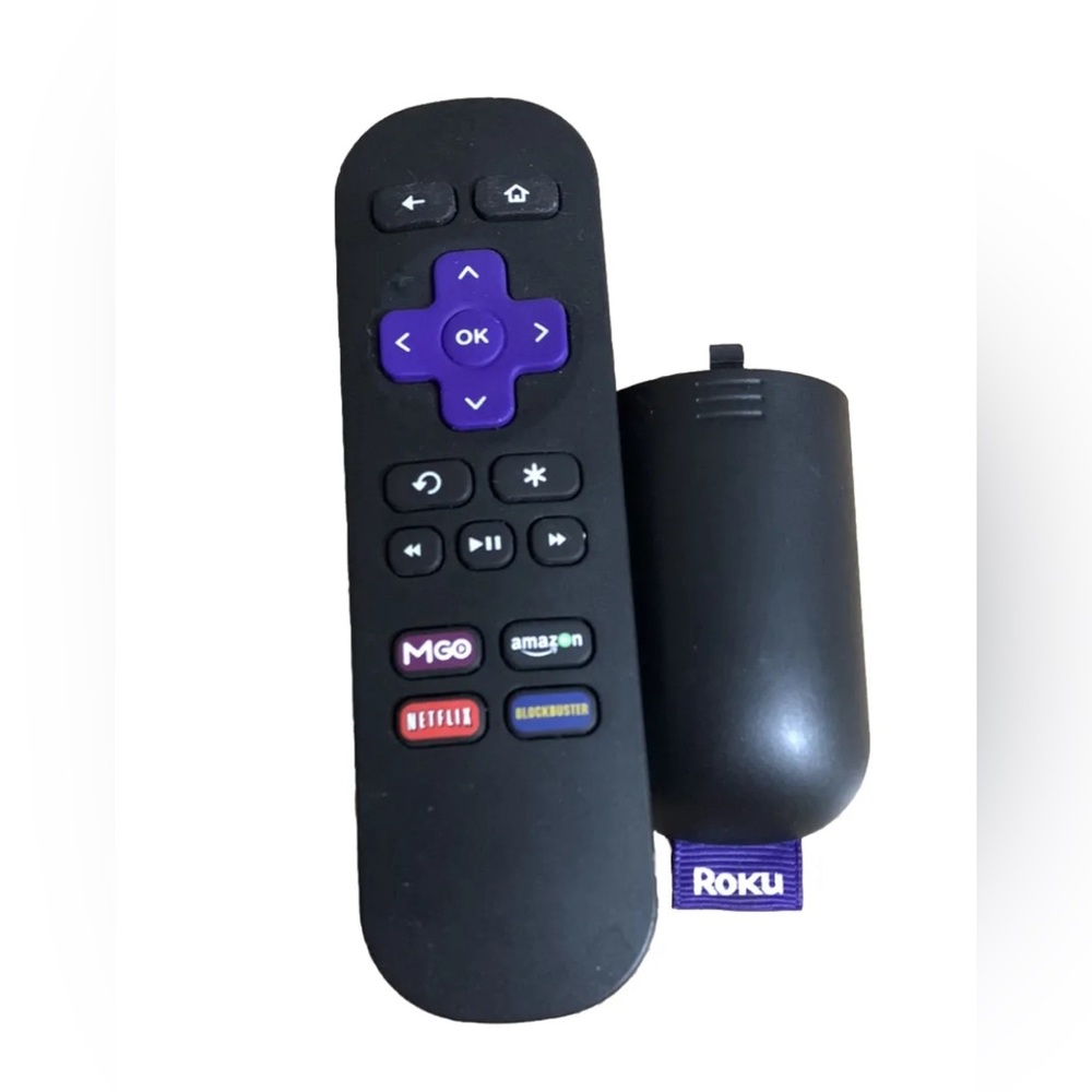 Roku Remote Control RC15c MGo Amazon Netflix Blockbuster Buttons 9026000167